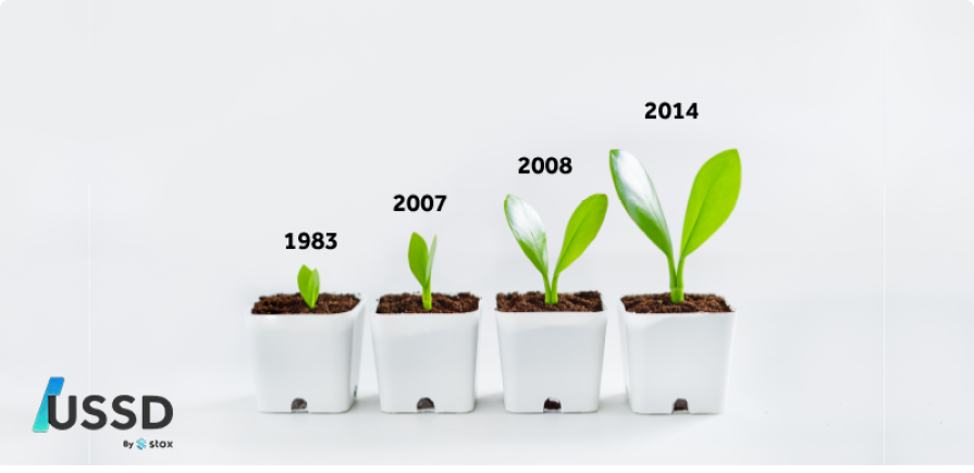 ussd growth over the years